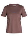 Dámské tričko Icebreaker  W Central SS Tee MINK