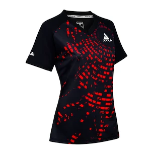 Dámské tričko Joola  Lady Shirt Centrela Black/Red M