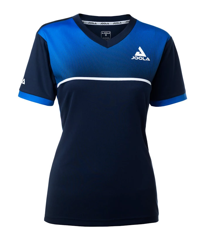 Dámské tričko Joola  Lady Shirt Edge Navy/Blue