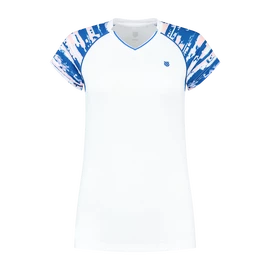 Dámské tričko K-Swiss Hypercourt Cap Sleeve 2 White