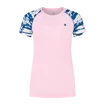 Dámské tričko K-Swiss  Hypercourt Round neck Top Melange Cherry