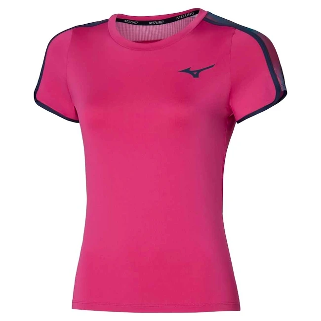 Dámské tričko Mizuno  Frontier Tee  W Fuchsia Purple  L