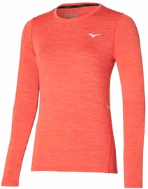 Dámské tričko Mizuno Impulse Core LS Tee Living Coral