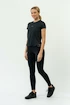Dámské tričko Nebbia  FIT Activewear T-Shirt “Airy” with Reflective Logo 438 black