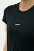 Dámské tričko Nebbia  FIT Activewear T-Shirt “Airy” with Reflective Logo 438 black