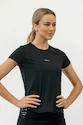 Dámské tričko Nebbia  FIT Activewear T-Shirt “Airy” with Reflective Logo 438 black