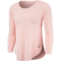 Dámské tričko Nike City Sleek Top LS oranžové