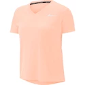 Dámské tričko Nike Miler Top Vneck světle oranžové