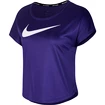 Dámské tričko Nike Swoosh Run Top SS fialové