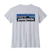 Dámské tričko Patagonia  P-6 Logo Responsibili White