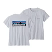 Dámské tričko Patagonia  P-6 Logo Responsibili White