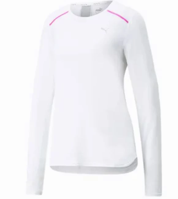 Dámské tričko Puma  Run Cloudspun Marathon LS Tee Puma White