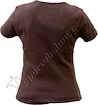 Dámské tričko Russell Athletic RW 62124 - tmavě hnědé