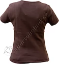 Dámské tričko Russell Athletic RW 62124 - tmavě hnědé