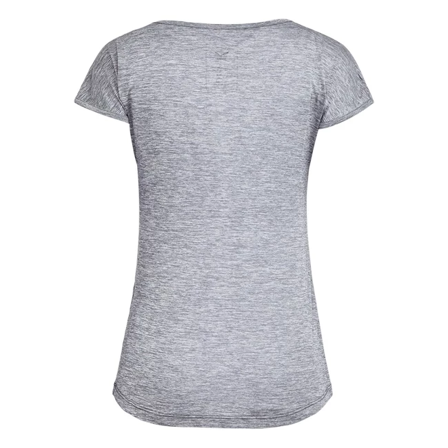 Dámské tričko Salewa  Puez Melange Dry S/S Tee Quiet Shade Melange