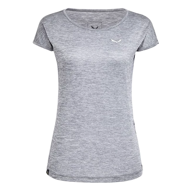 Dámské tričko Salewa  Puez Melange Dry S/S Tee Quiet Shade Melange