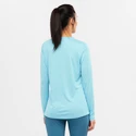 Dámské tričko Salomon  Agile LS Tee Crystal Blue