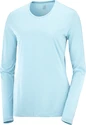 Dámské tričko Salomon  Agile LS Tee Crystal Blue