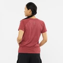 Dámské tričko Salomon  Cross Rebel SS Tee Earth Red