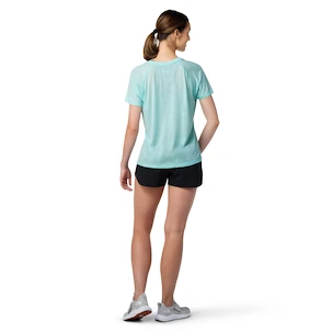 Dámské tričko Smartwool  Merino Sport 120 Short Sleeve Bleached Aqua S