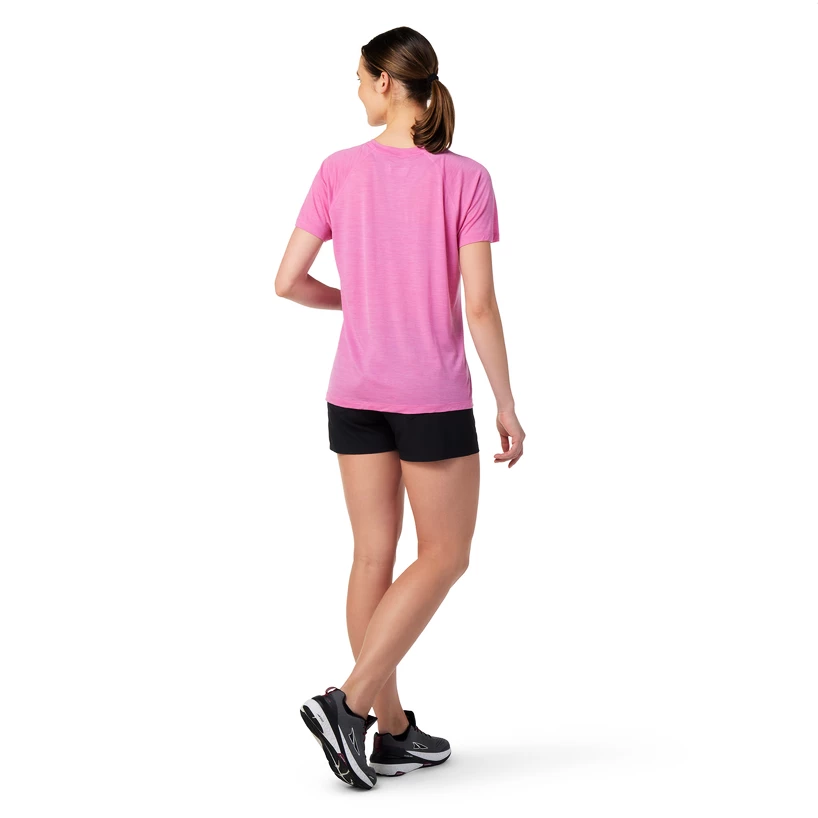 Dámské tričko Smartwool  Merino Sport 120 Short Sleeve Fiji Flower