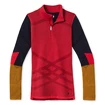 Dámské tričko Smartwool  W Intraknit Merino 200 Colorblck 1/4 Zip pomegranate