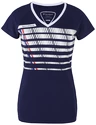 Dámské tričko Tecnifibre  Lady F2 Navy/White