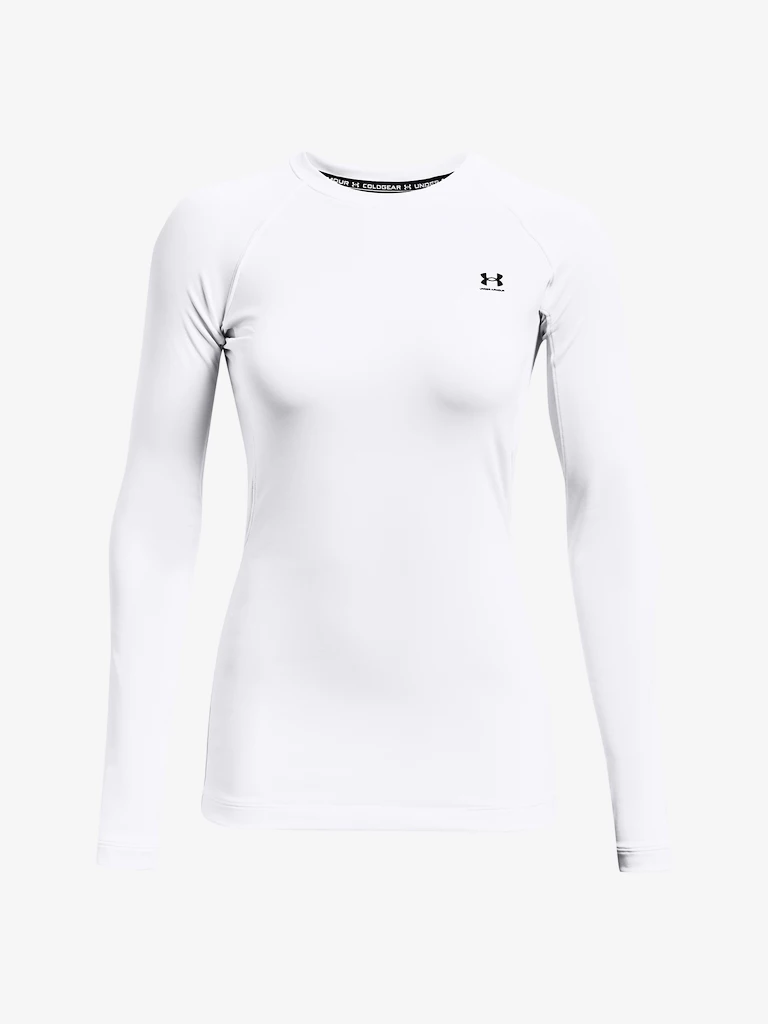Dámské tričko Under Armour  Authentics Crew-WHT