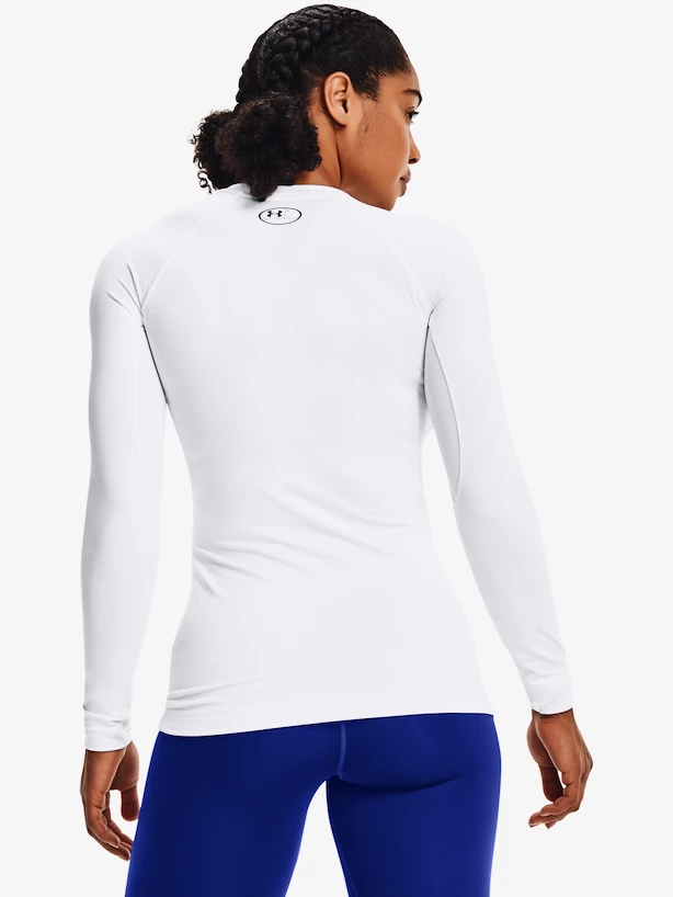 Dámské tričko Under Armour  Authentics Crew-WHT L
