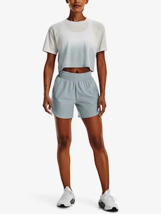 Dámské tričko Under Armour  DIP DYE CROP SS-GRY L