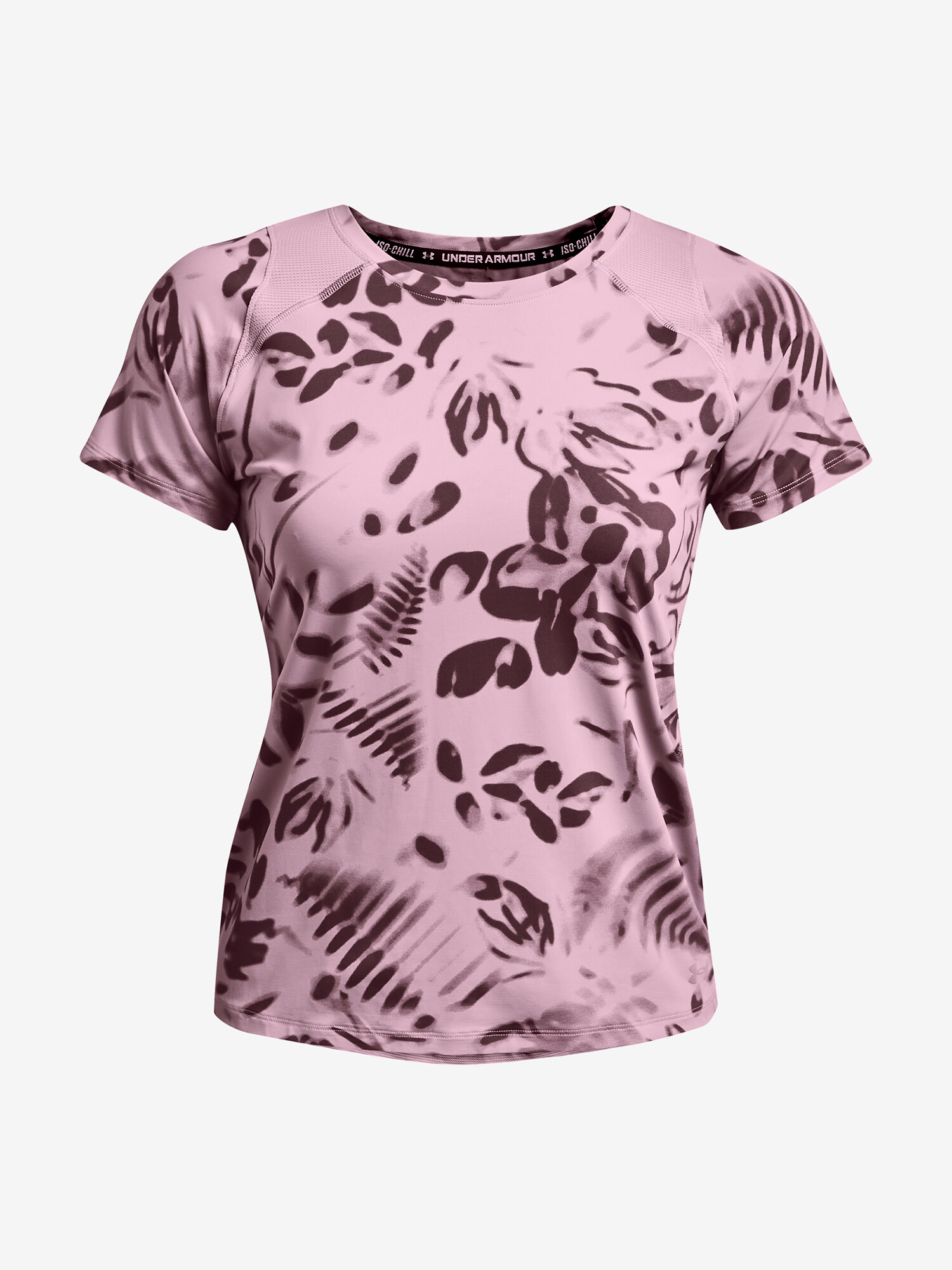 Under Armour Fialové dámské tričko Iso Chill 200 Print SS - thumb (5)