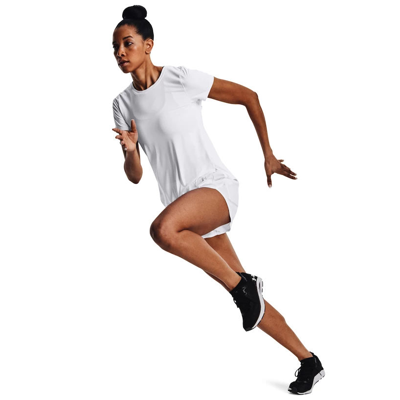 Dámské tričko Under Armour   IsoChill Run Laser Tee-WHT