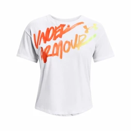 Dámské tričko Under Armour Live Chroma Graphic Tee-WHT