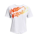 Dámské tričko Under Armour  Live Chroma Graphic Tee-WHT XS