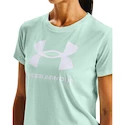 Dámské Tričko Under Armour Live Sportstyle Graphic SSC modré