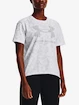 Dámské tričko Under Armour  LOGO AOP HEAVYWEIGHT SS-WHT
