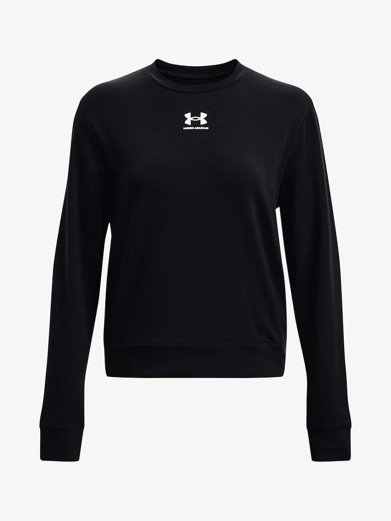 Dámské tričko Under Armour  Rival Terry Crew-BLK