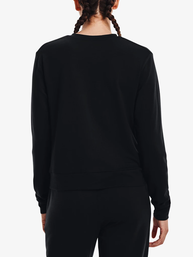 Dámské tričko Under Armour  Rival Terry Crew-BLK