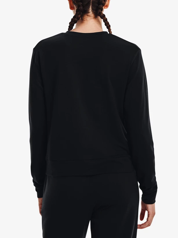 Dámské tričko Under Armour  Rival Terry Crew-BLK