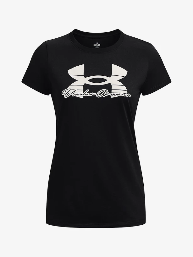 Dámské tričko Under Armour  Tech Solid Script SSC-BLK