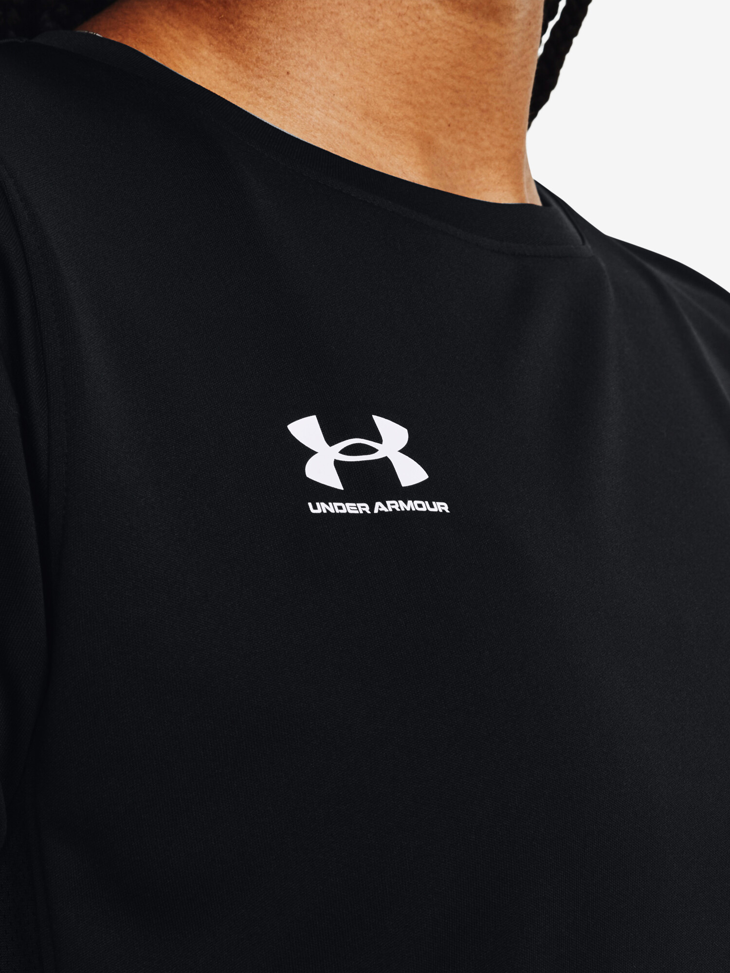 Dámské tričko Under Armour  W's Ch. Train SS-BLK L - thumb (2)