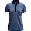 Dámské tričko Under Armour  Zinger SS Novelty Polo Mineral Blue