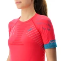 Dámské tričko UYN  RUNNING ULTRA1 OW SHIRT Rose Red