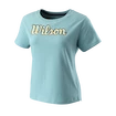 Dámské tričko Wilson  Script Eco Cotton Tee W Reef M
