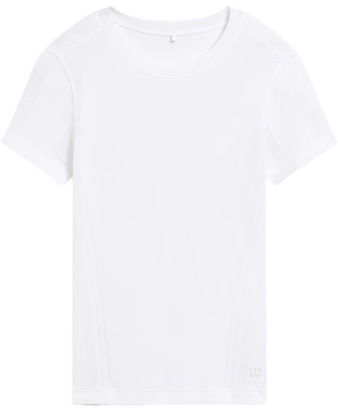 Dámské tričko Wilson  W Pro Seamless Tee Bright White S