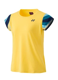Dámské tričko Yonex Women's Crew Neck Shirt 20754 Soft Yellow