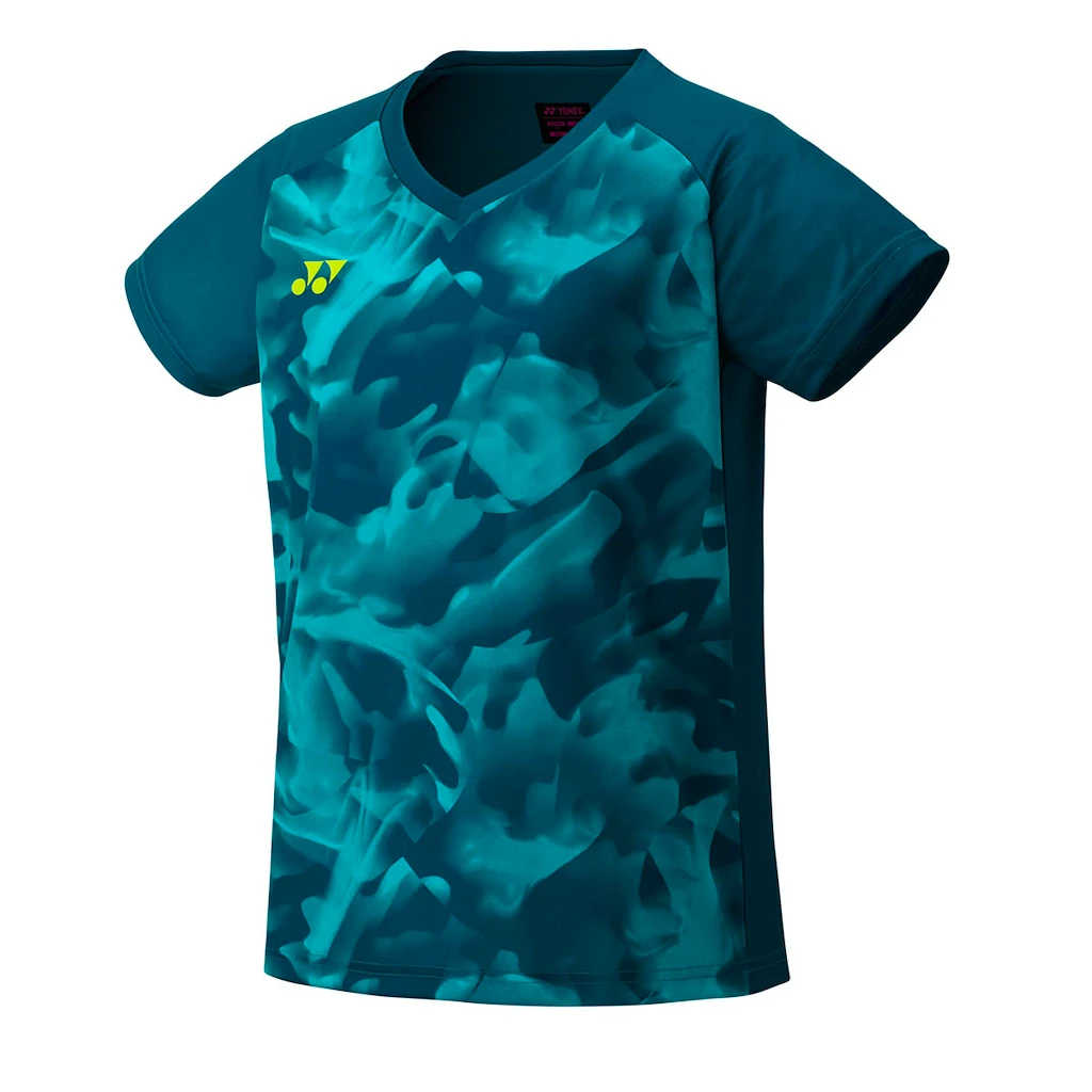 Dámské tričko Yonex  Women's Crew Neck Shirt YW0033 Blue Green