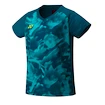Dámské tričko Yonex  Women's Crew Neck Shirt YW0033 Blue Green