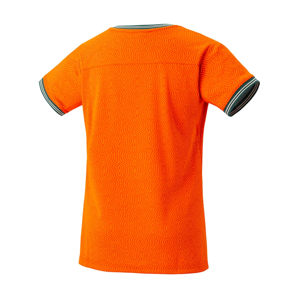 Dámské tričko Yonex  Womens Crew Neck Shirt 20758 Bright Orange
