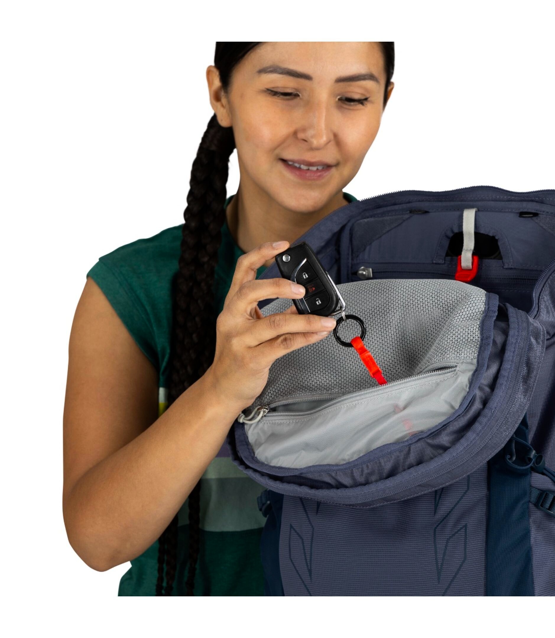 Dámský batoh OSPREY Tempest 26 deep fig/hotspot pink - thumb (4)